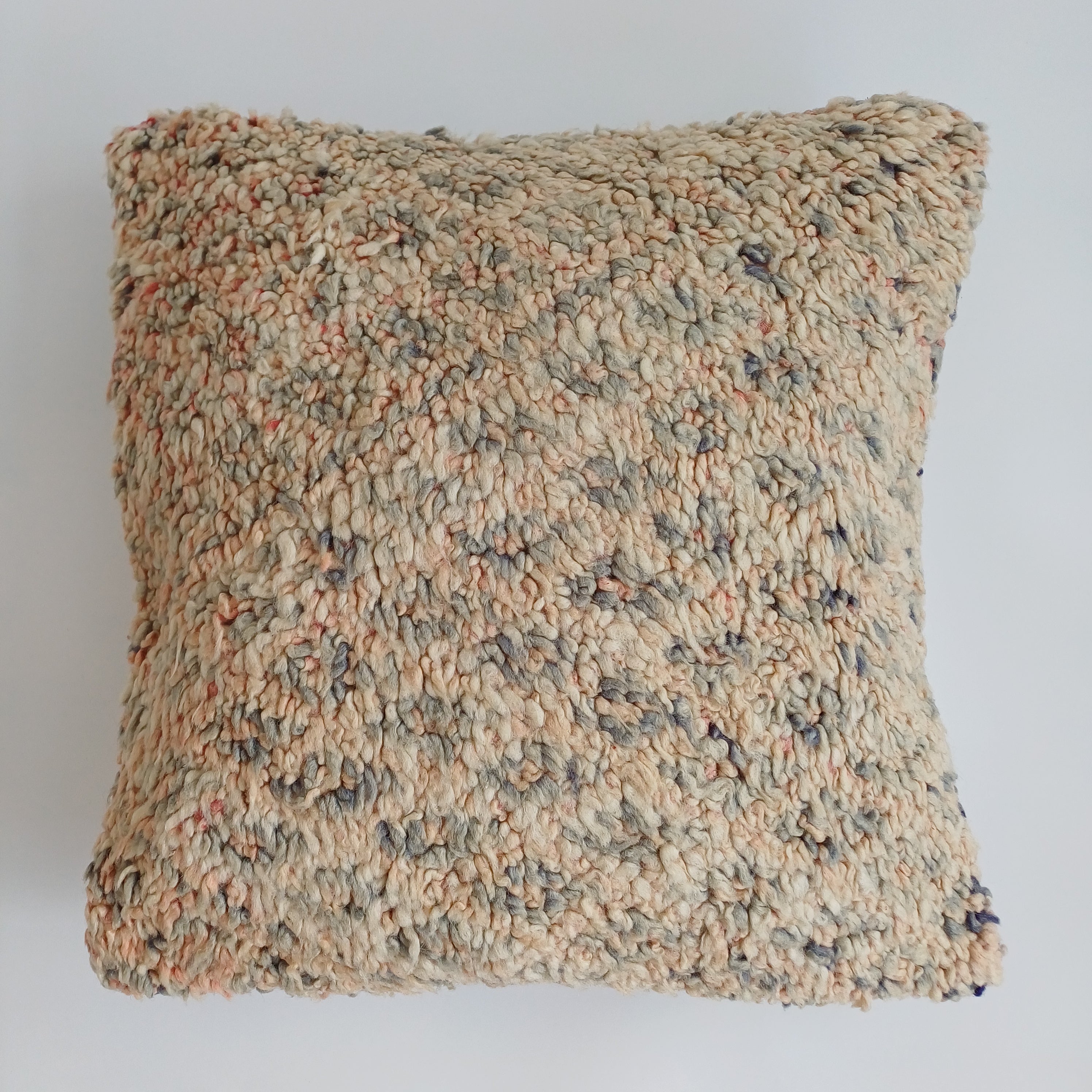 Moroccan Tribal Vintage Wool Cushion Cover 20''x20'' / 53x50 CM
