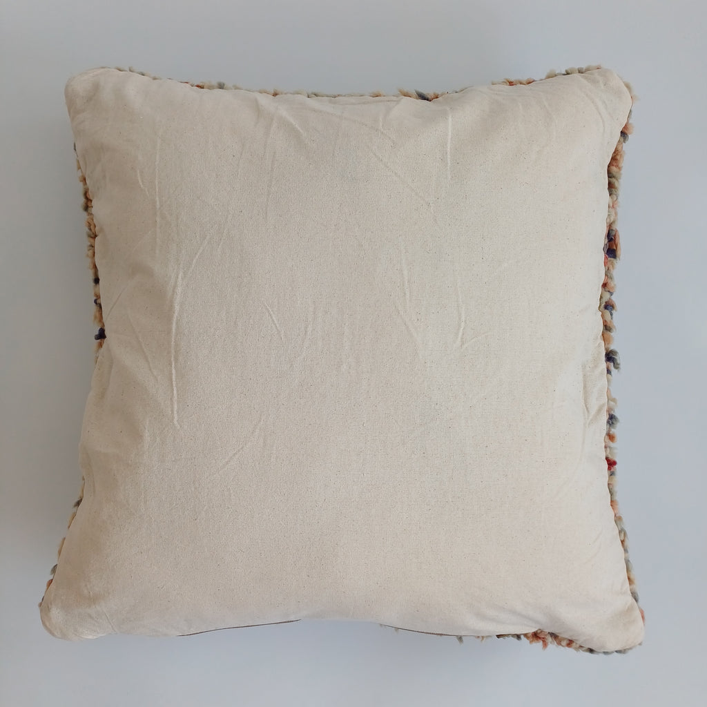 Moroccan Tribal Vintage Wool Cushion Cover 20''x20'' / 53x50 CM