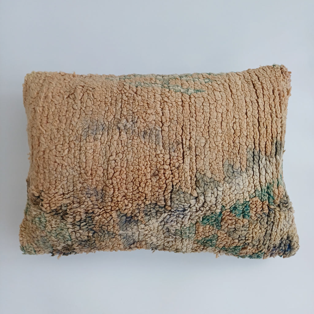 Moroccan Berber Handmade Vintage Wool Cushion Cover  24''x16'' / 60x43 CM