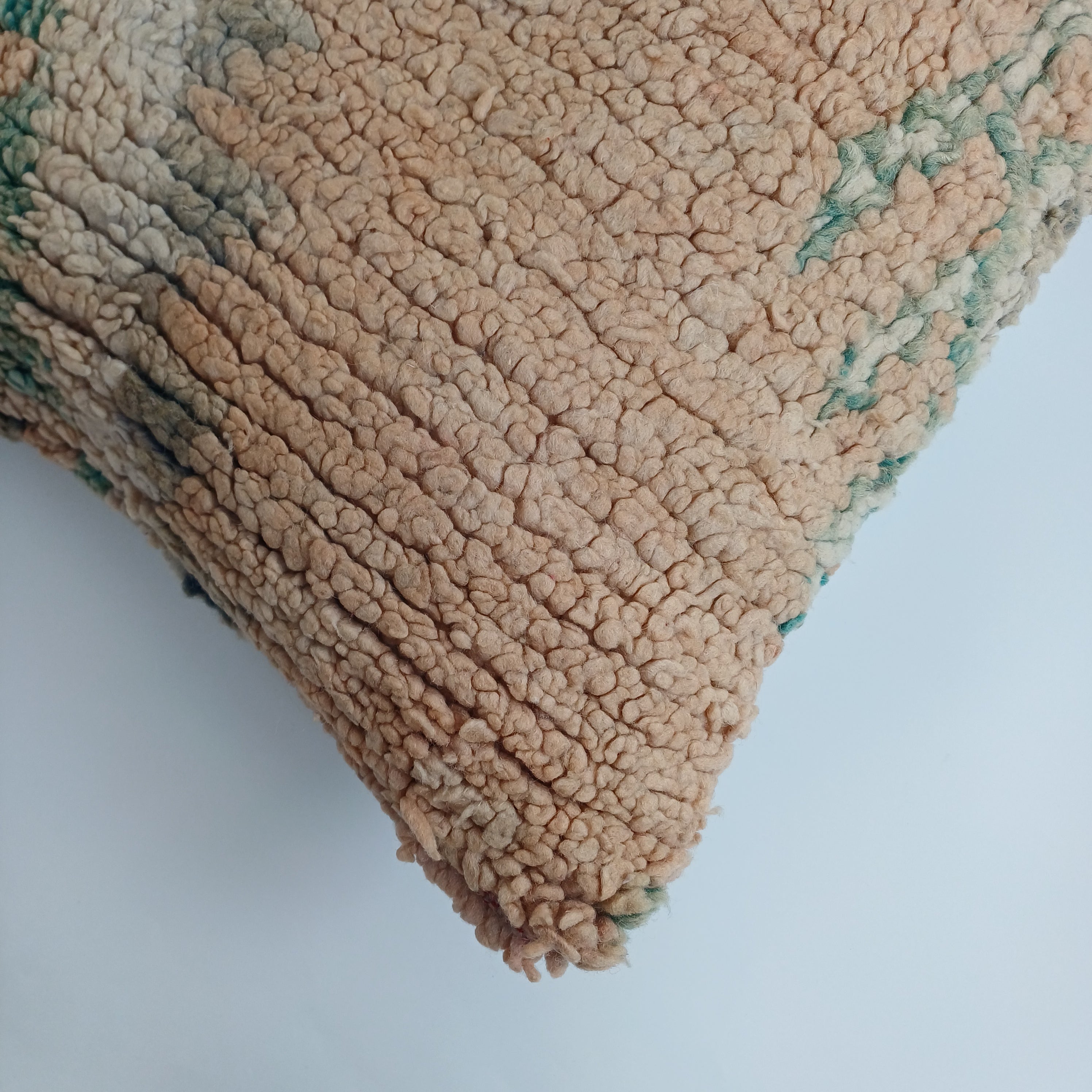 Moroccan Berber Handmade Vintage Wool Cushion Cover  24''x16'' / 60x43 CM