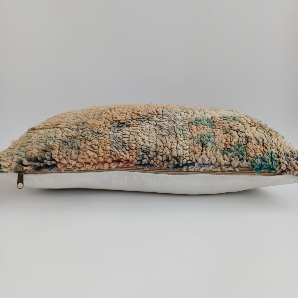Moroccan Berber Handmade Vintage Wool Cushion Cover  24''x16'' / 60x43 CM