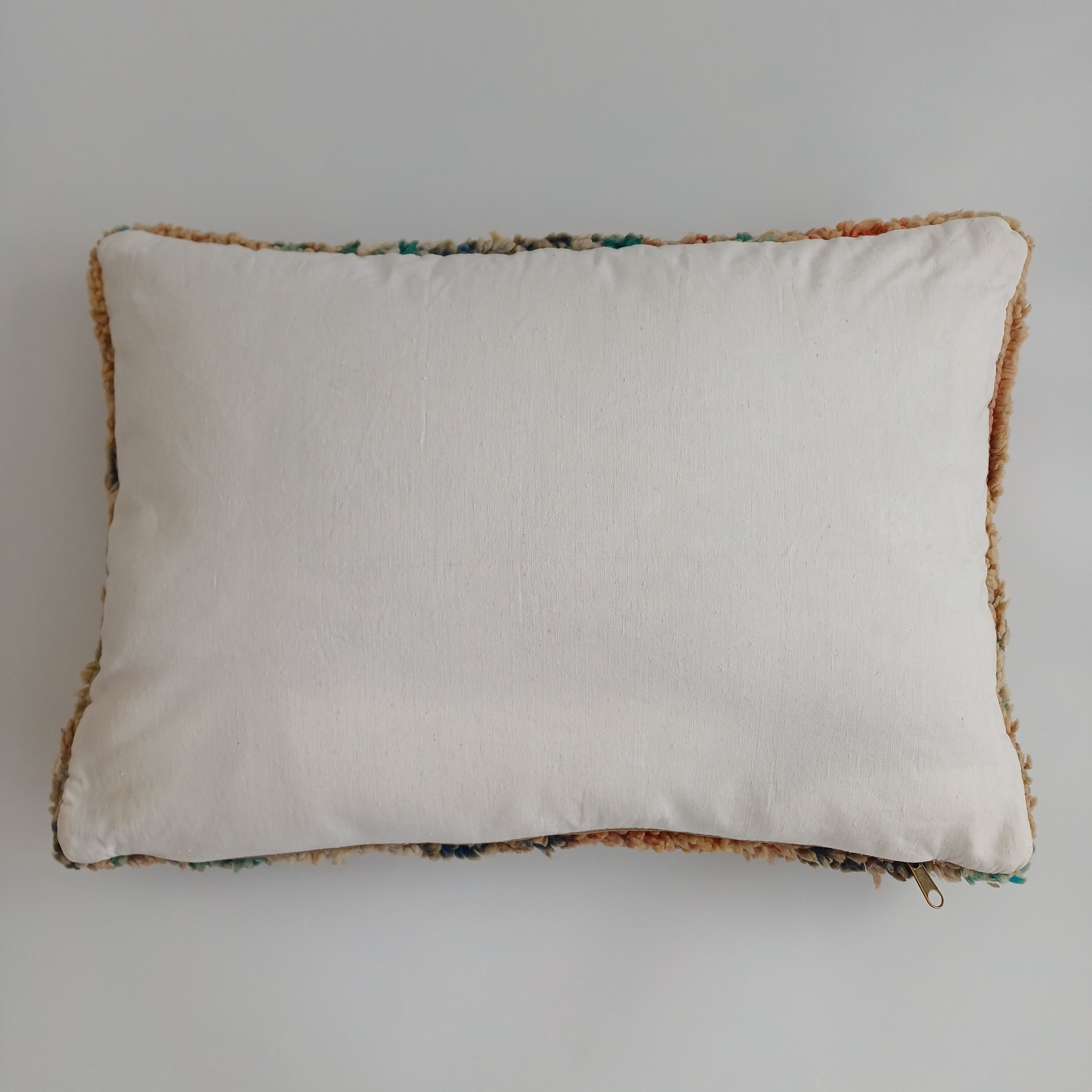 Moroccan Berber Handmade Vintage Wool Cushion Cover  24''x16'' / 60x43 CM