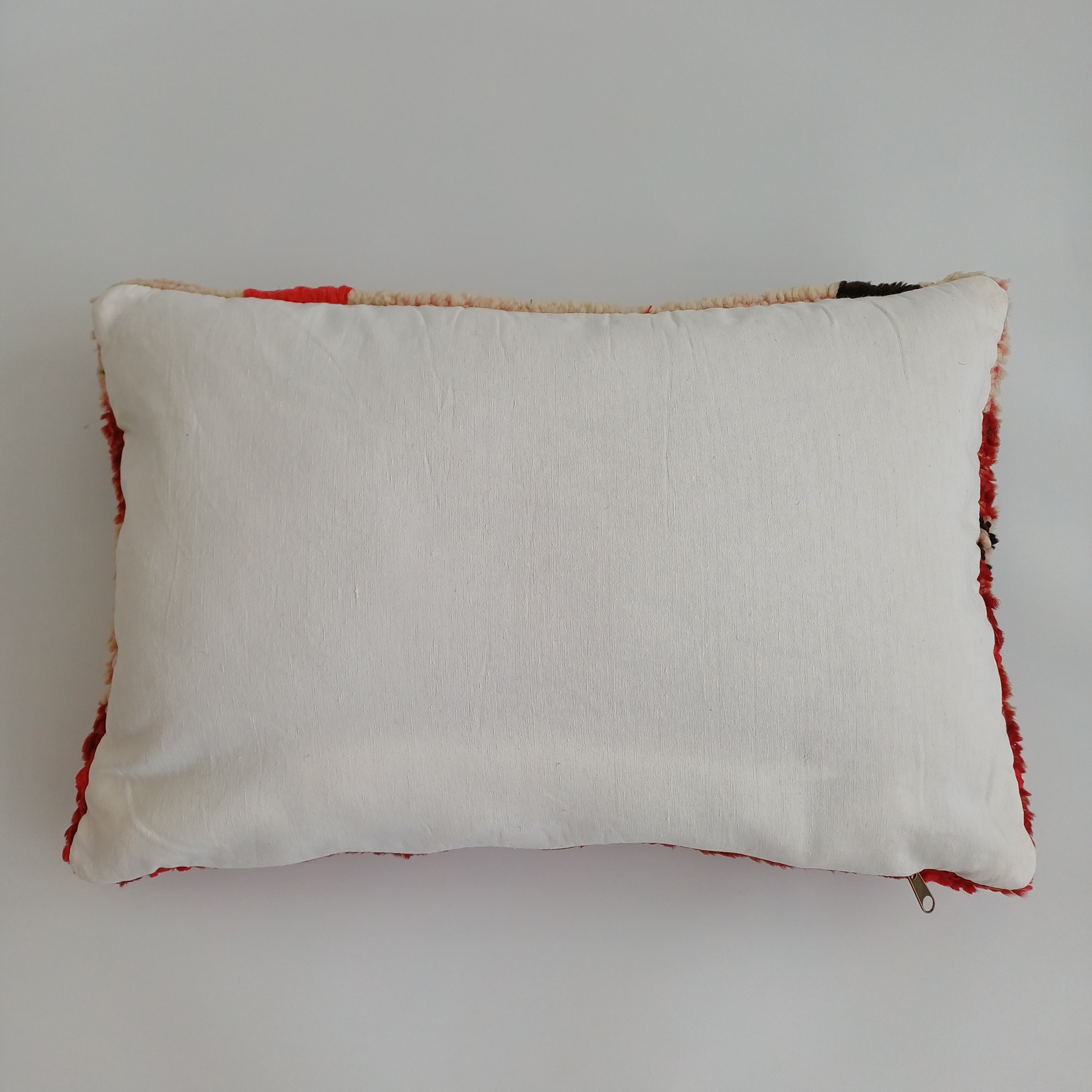 Moroccan Berber Handmade Vintage Wool Cushion Cover  24''x16'' / 60x40 CM
