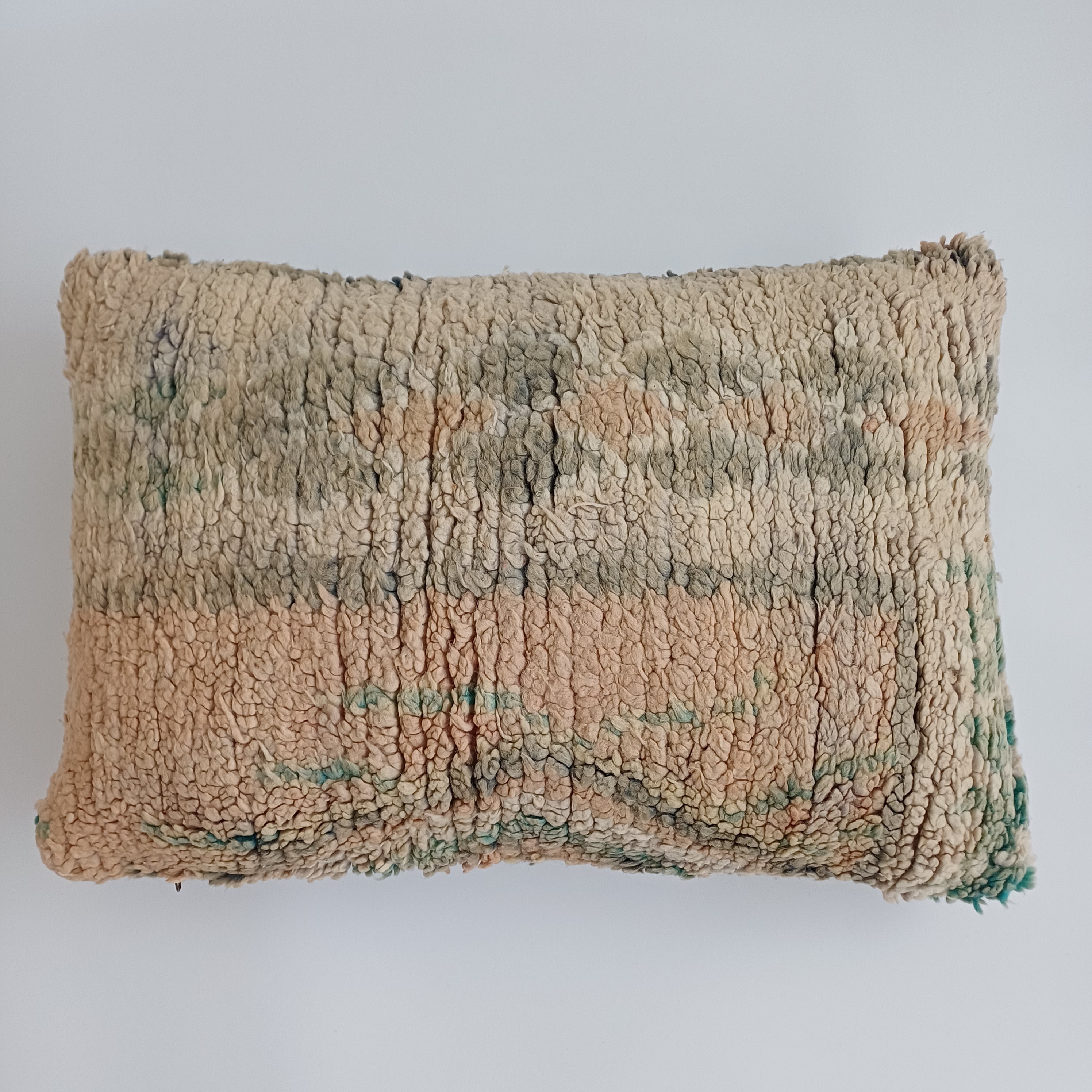 Moroccan Berber Handmade Vintage Wool Cushion Cover  24''x16'' / 60x40 CM