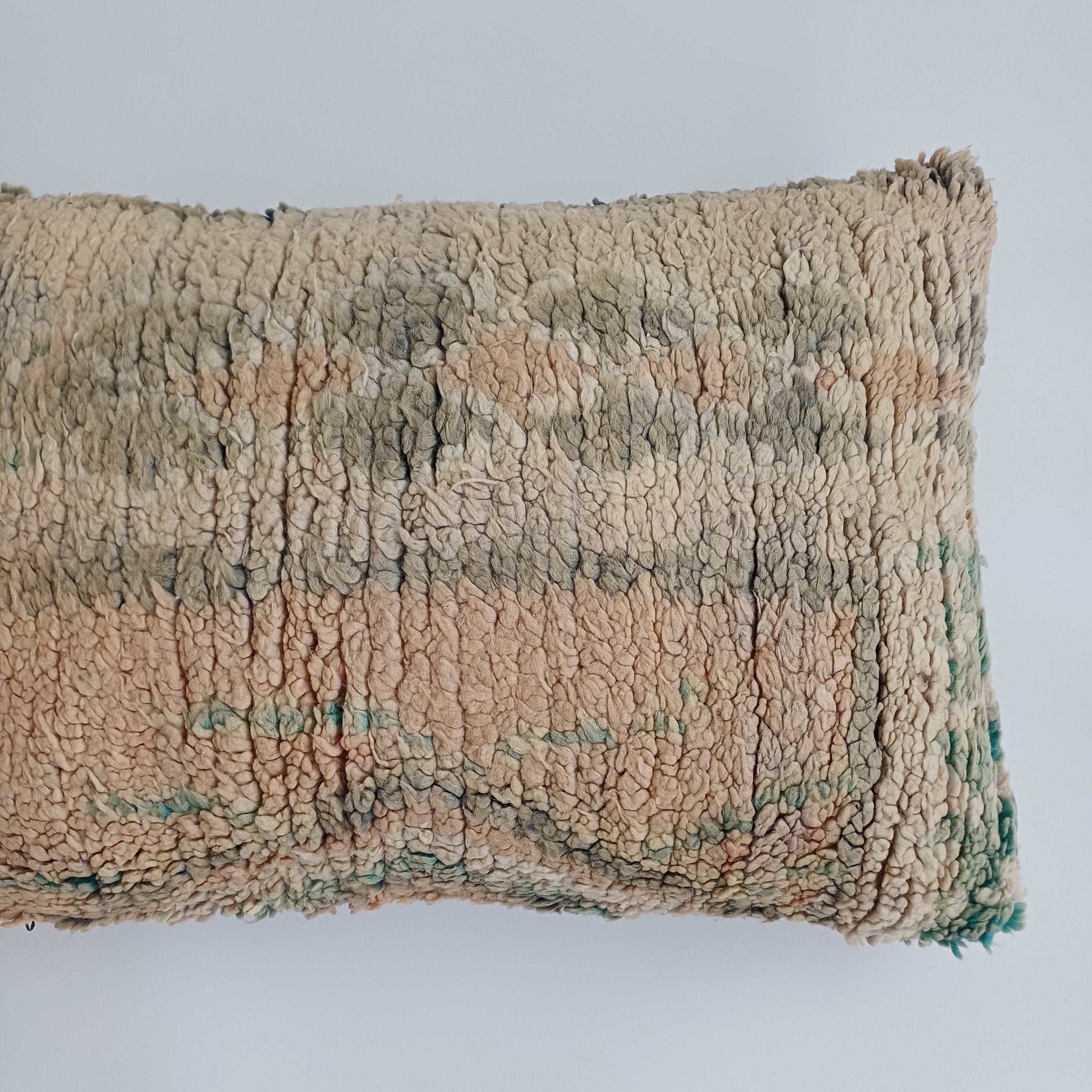 Moroccan Berber Handmade Vintage Wool Cushion Cover  24''x16'' / 60x40 CM