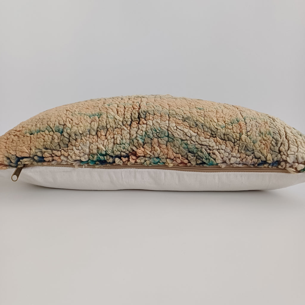 Moroccan Berber Handmade Vintage Wool Cushion Cover  24''x16'' / 60x40 CM