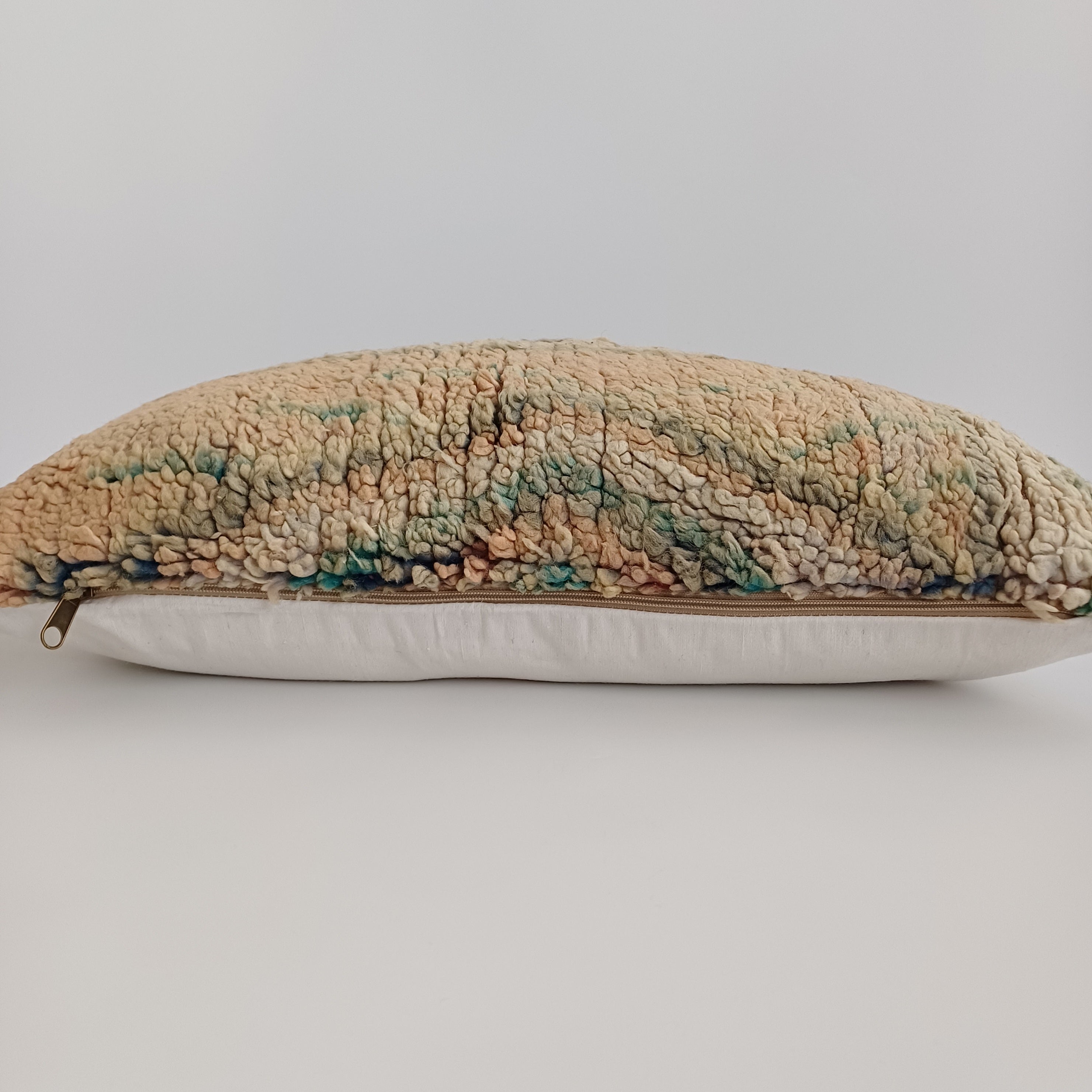 Moroccan Berber Handmade Vintage Wool Cushion Cover  24''x16'' / 60x40 CM