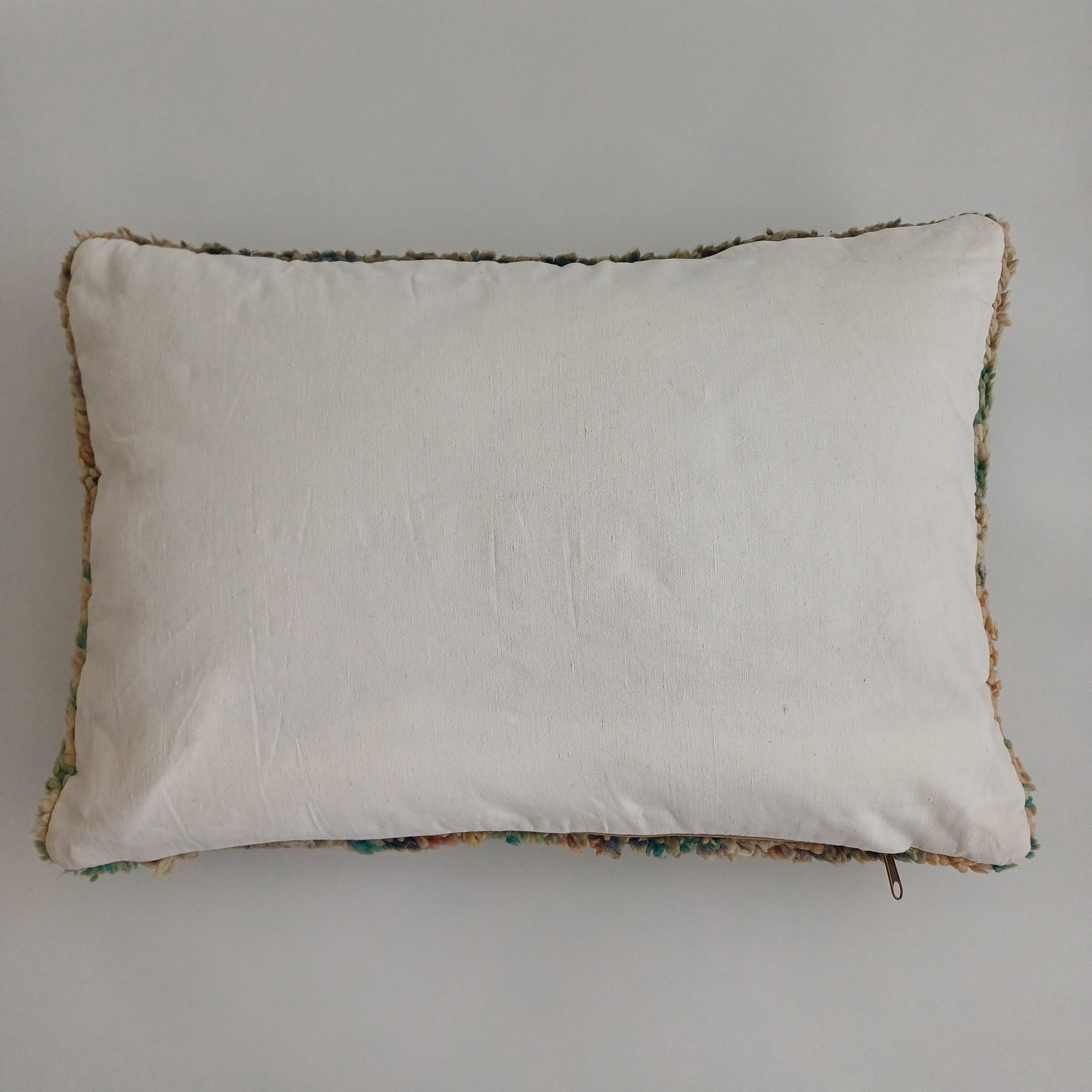 Moroccan Berber Handmade Vintage Wool Cushion Cover  24''x16'' / 60x40 CM