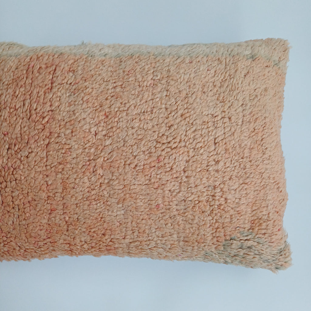 Moroccan Berber Handmade Vintage Wool Cushion Cover  24''x16'' / 60x42 CM