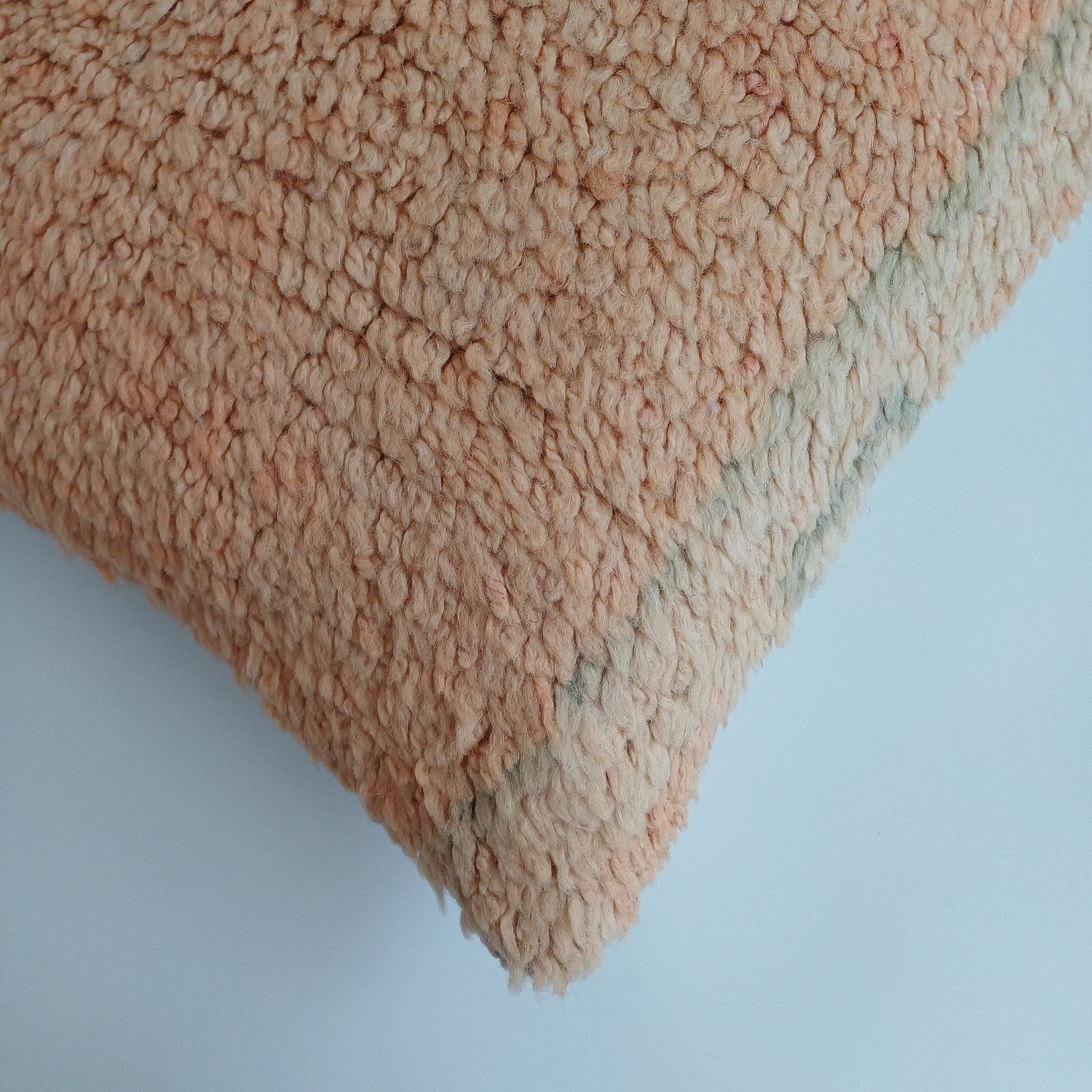 Moroccan Berber Handmade Vintage Wool Cushion Cover  24''x16'' / 60x42 CM