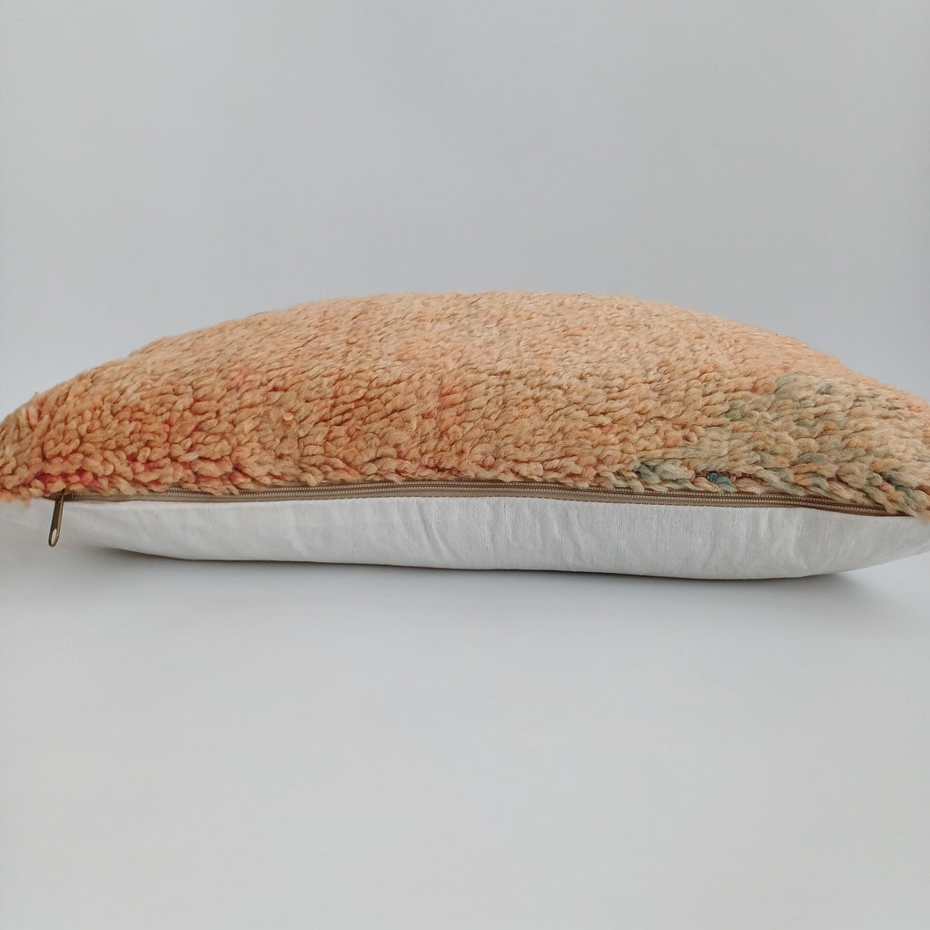 Moroccan Berber Handmade Vintage Wool Cushion Cover  24''x16'' / 60x42 CM