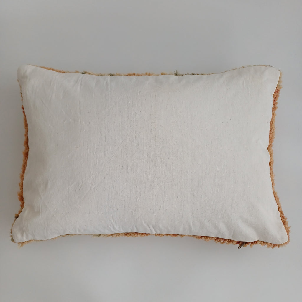 Moroccan Berber Handmade Vintage Wool Cushion Cover  24''x16'' / 60x42 CM