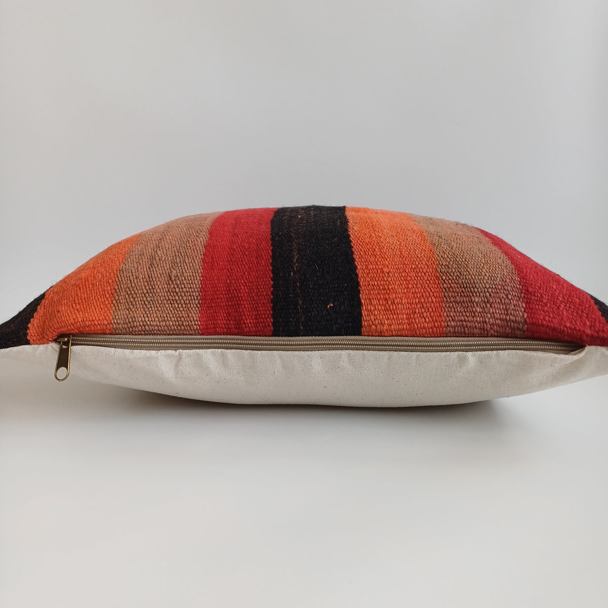 Moroccan Handmade Multicoloured Rug Cushion Cover 20''x20'' / 50x50 CM