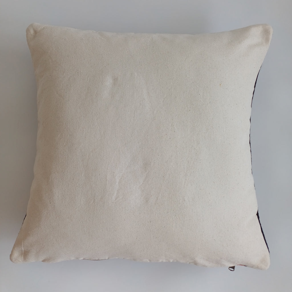 Moroccan Handmade Multicoloured Rug Cushion Cover 20''x20'' / 50x50 CM