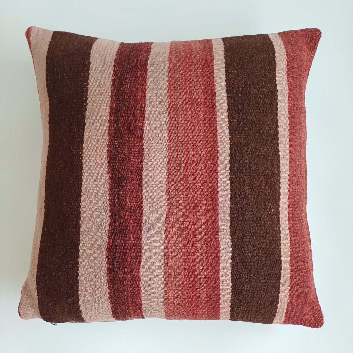 Moroccan Handmade Multicoloured Rug Cushion Cover 20''x20'' / 50x50 CM