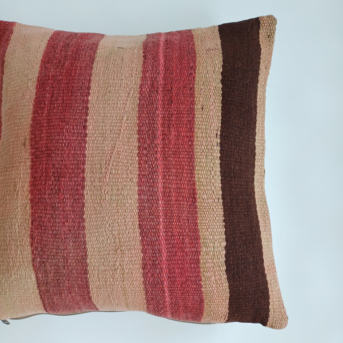 Moroccan Handmade Multicoloured Rug Cushion Cover 20''x20'' / 50x50 CM