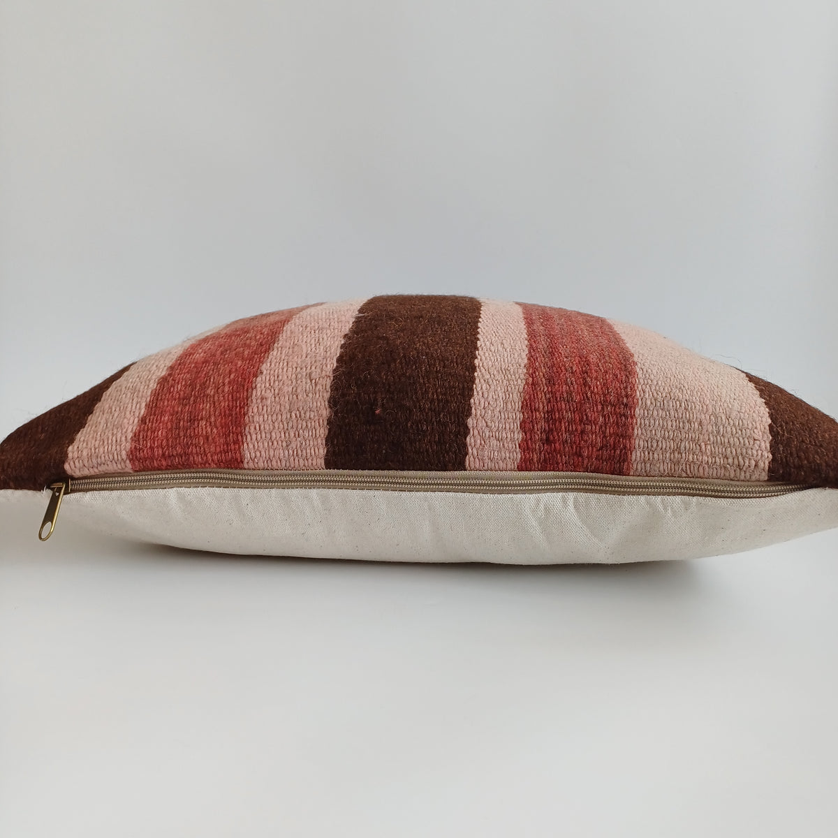 Moroccan Handmade Multicoloured Rug Cushion Cover 20''x20'' / 50x50 CM
