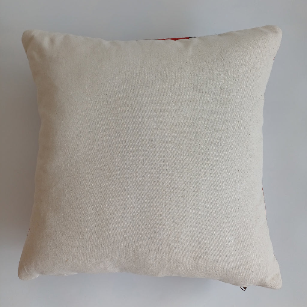 Moroccan Handmade Multicoloured Rug Cushion Cover 20''x20'' / 50x50 CM
