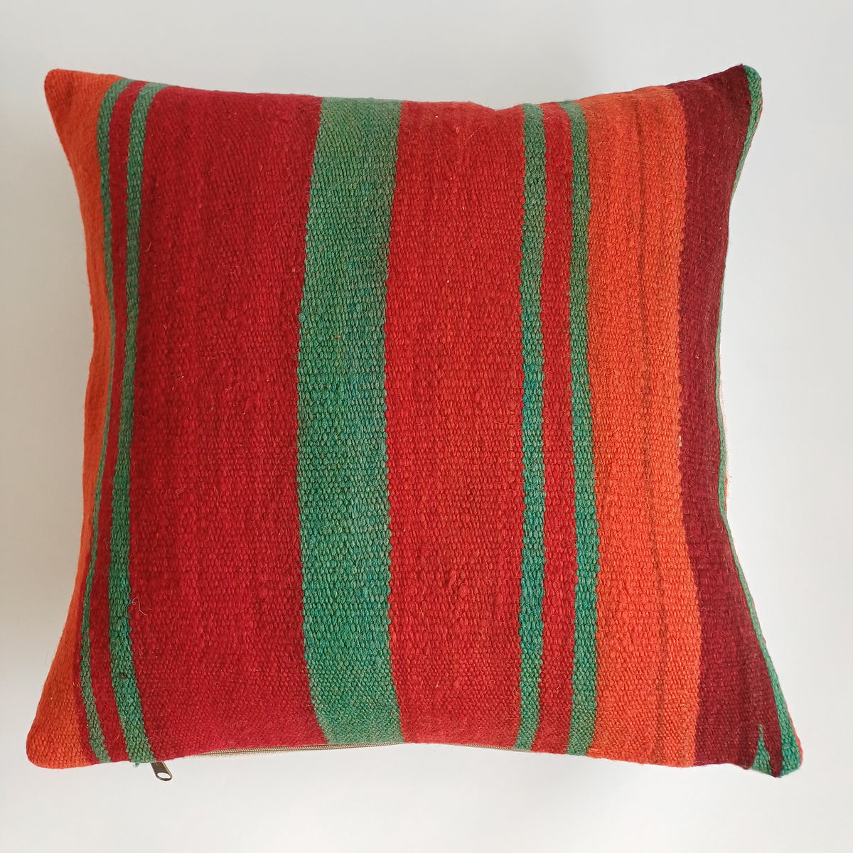 Moroccan Handmade Multicoloured Rug Cushion Cover 20''x20'' / 50x50 CM