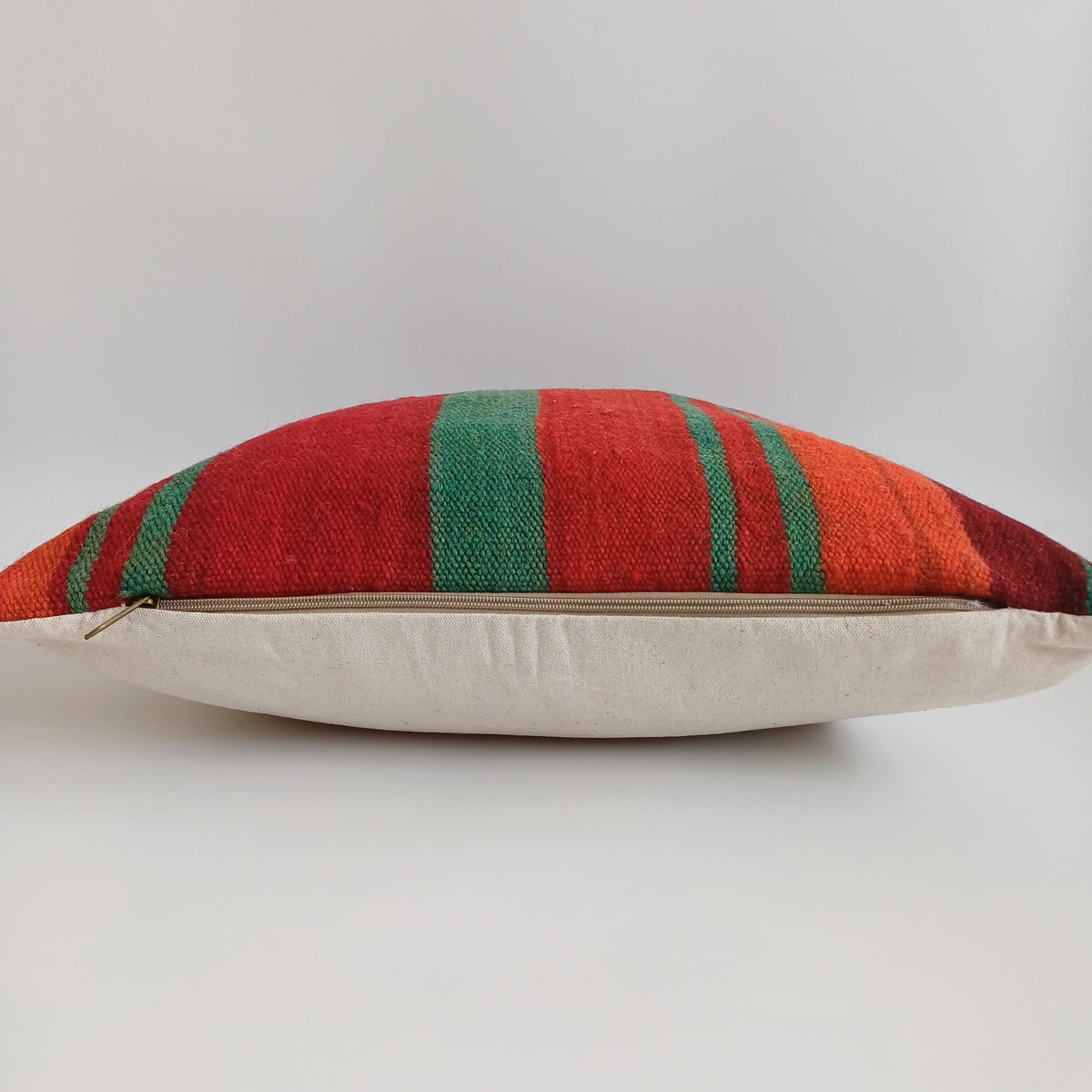 Moroccan Handmade Multicoloured Rug Cushion Cover 20''x20'' / 50x50 CM