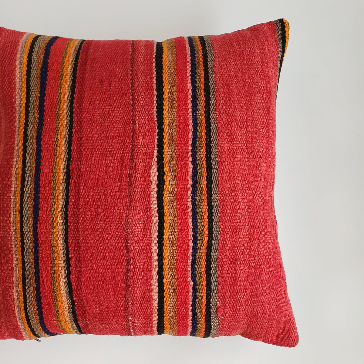 Moroccan Handmade Multicoloured Rug Cushion Cover 20''x20'' / 50x50 CM