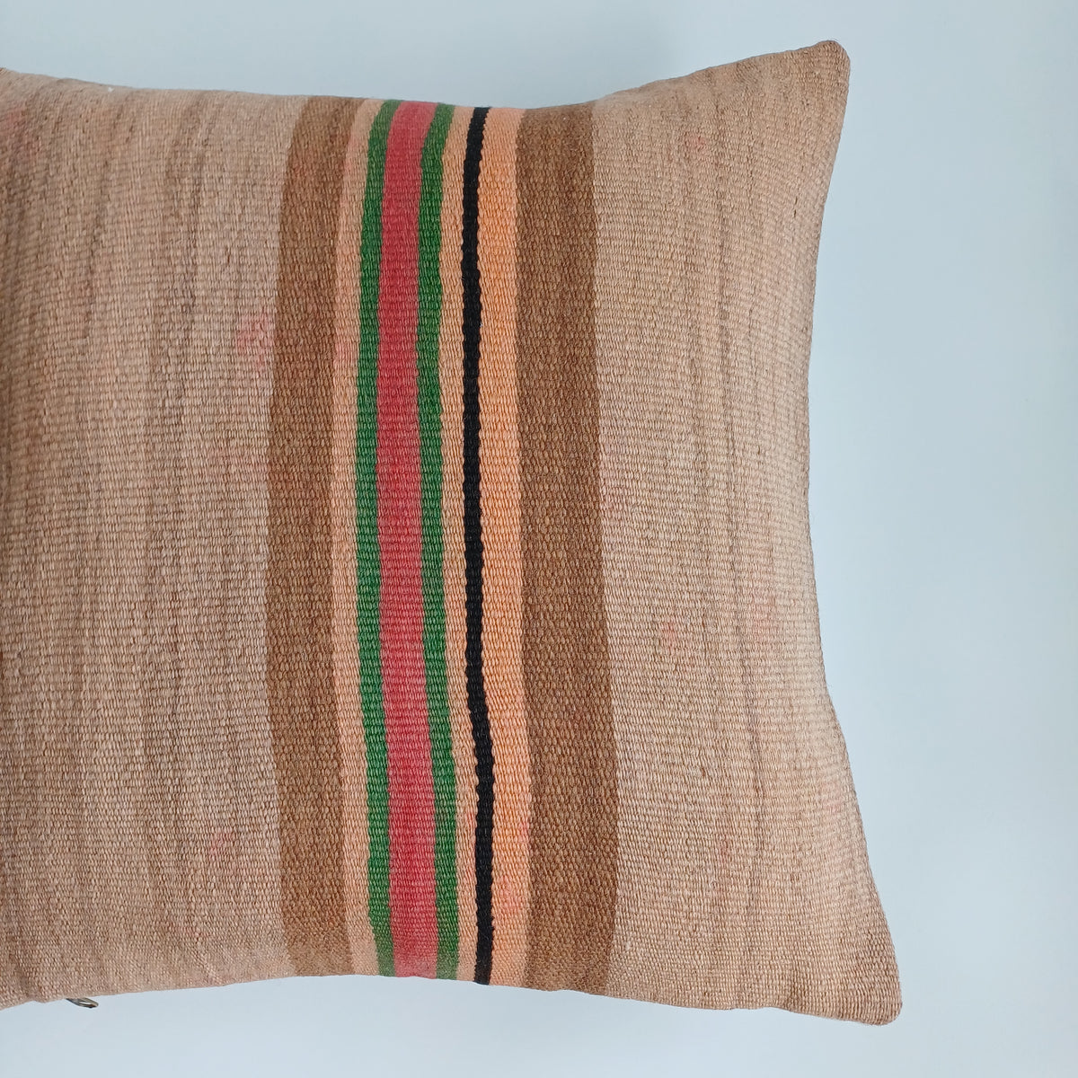 Moroccan Handmade Multicoloured Rug Cushion Cover 20''x20'' / 50x50 CM