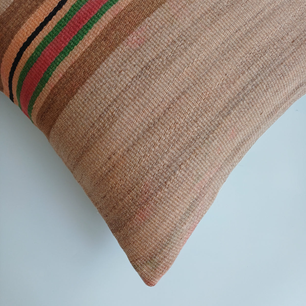 Moroccan Handmade Multicoloured Rug Cushion Cover 20''x20'' / 50x50 CM