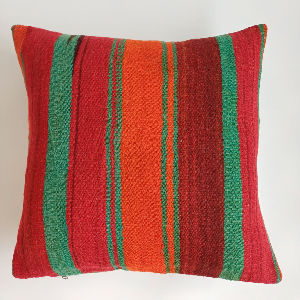 Moroccan Handmade Multicoloured Rug Cushion Cover 20''x20'' / 50x50 CM