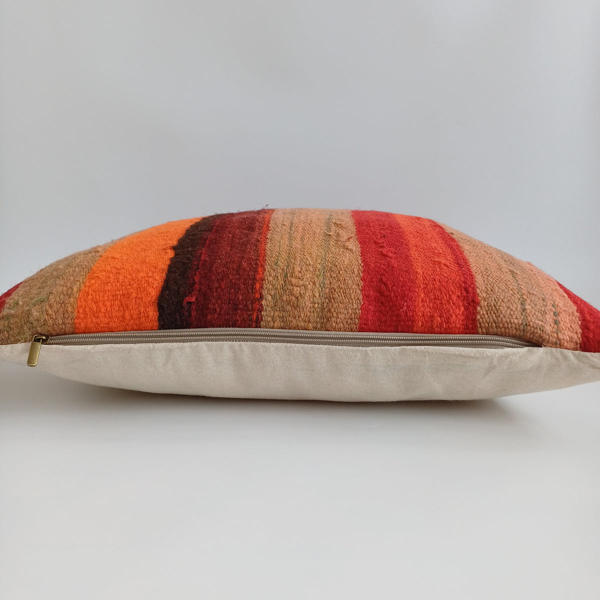 Moroccan Handmade Multicoloured Rug Cushion Cover 20''x20'' / 50x50 CM