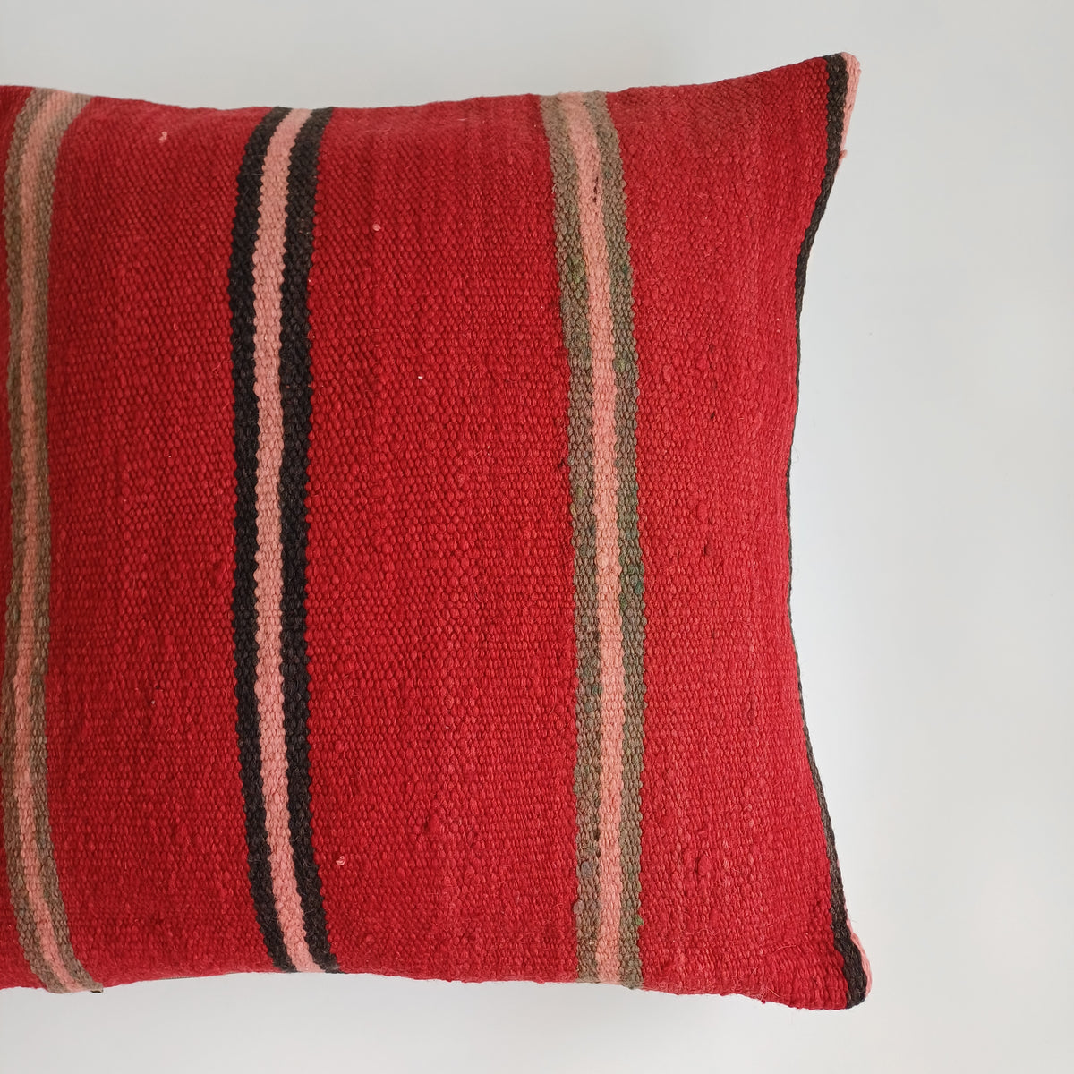 Moroccan Handmade Multicoloured Rug Cushion Cover 20''x20'' / 50x50 CM
