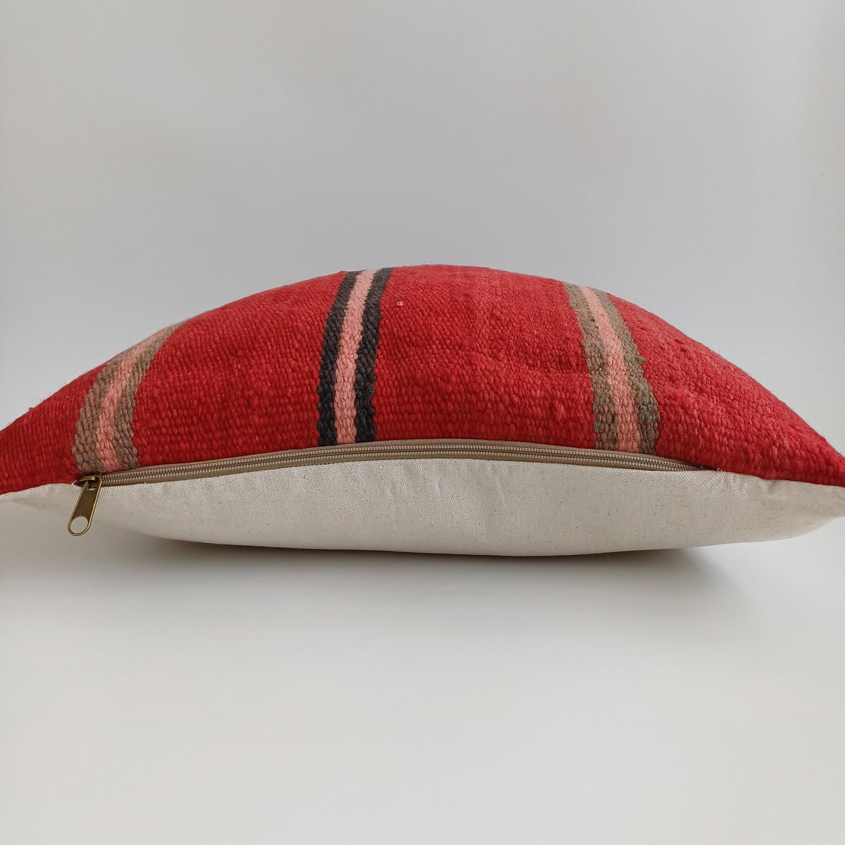 Moroccan Handmade Multicoloured Rug Cushion Cover 20''x20'' / 50x50 CM