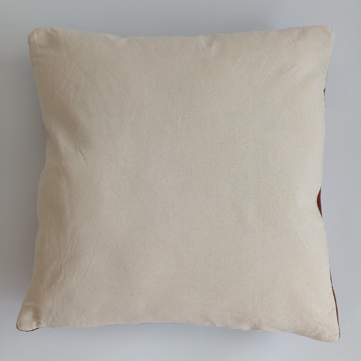 Moroccan Handmade Multicoloured Rug Cushion Cover 20''x20'' / 50x50 CM