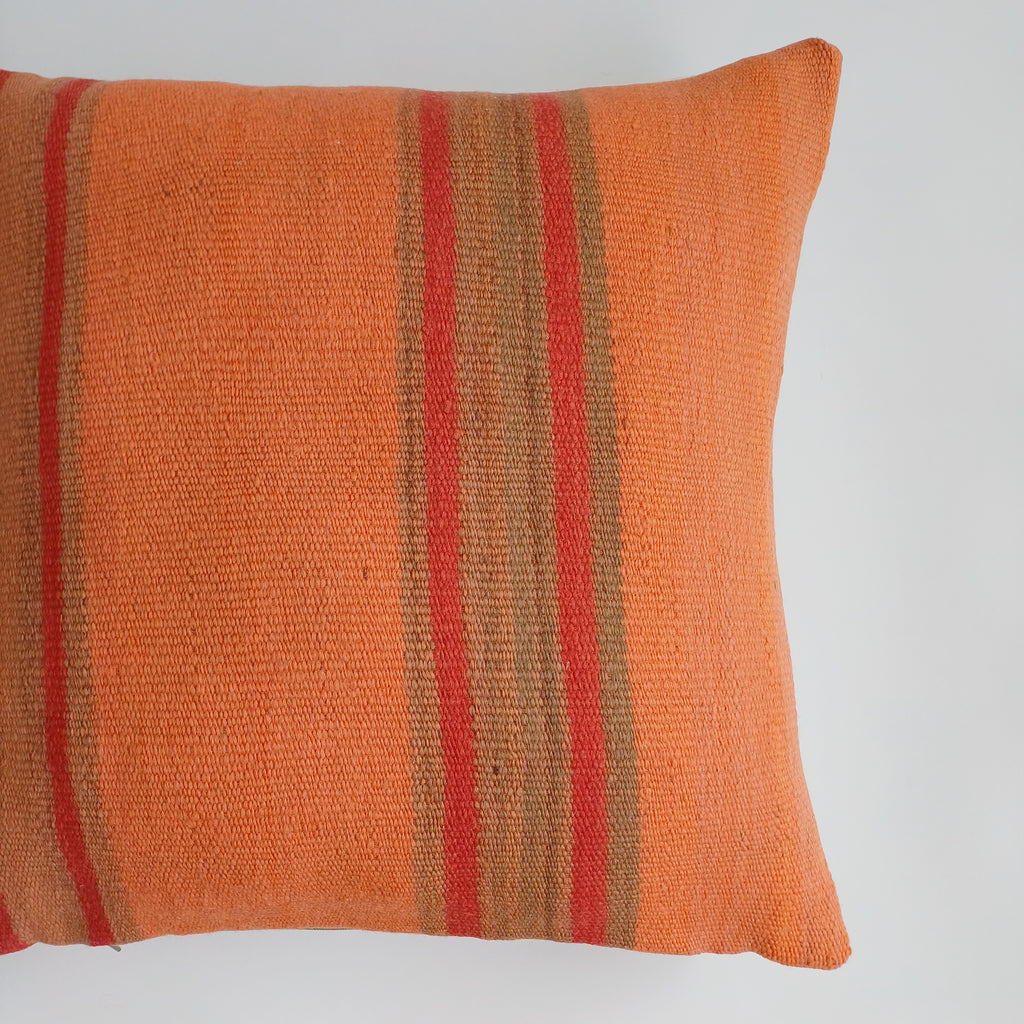 Moroccan Handmade Multicoloured Rug Cushion Cover 20''x20'' / 50x50 CM