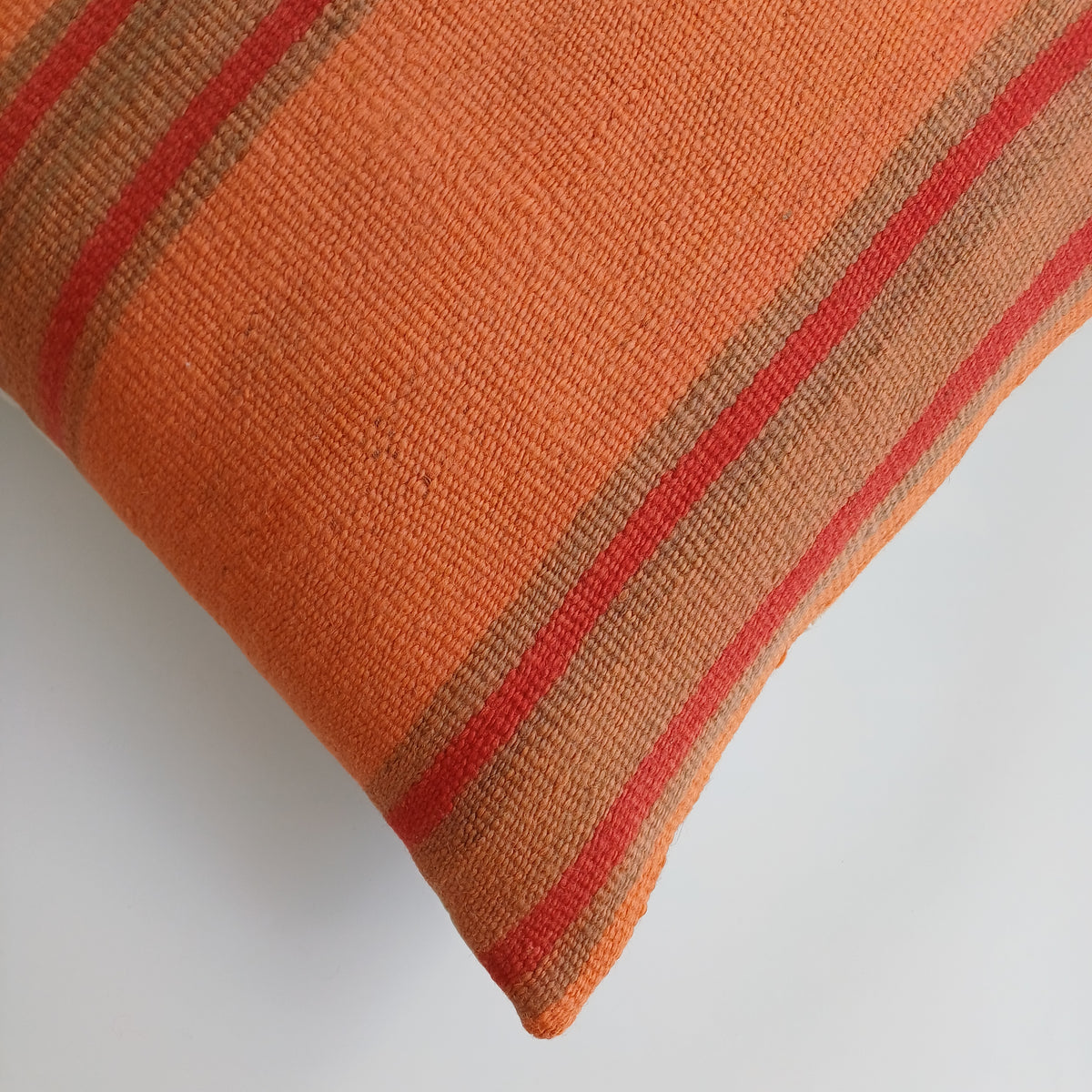 Moroccan Handmade Multicoloured Rug Cushion Cover 20''x20'' / 50x50 CM