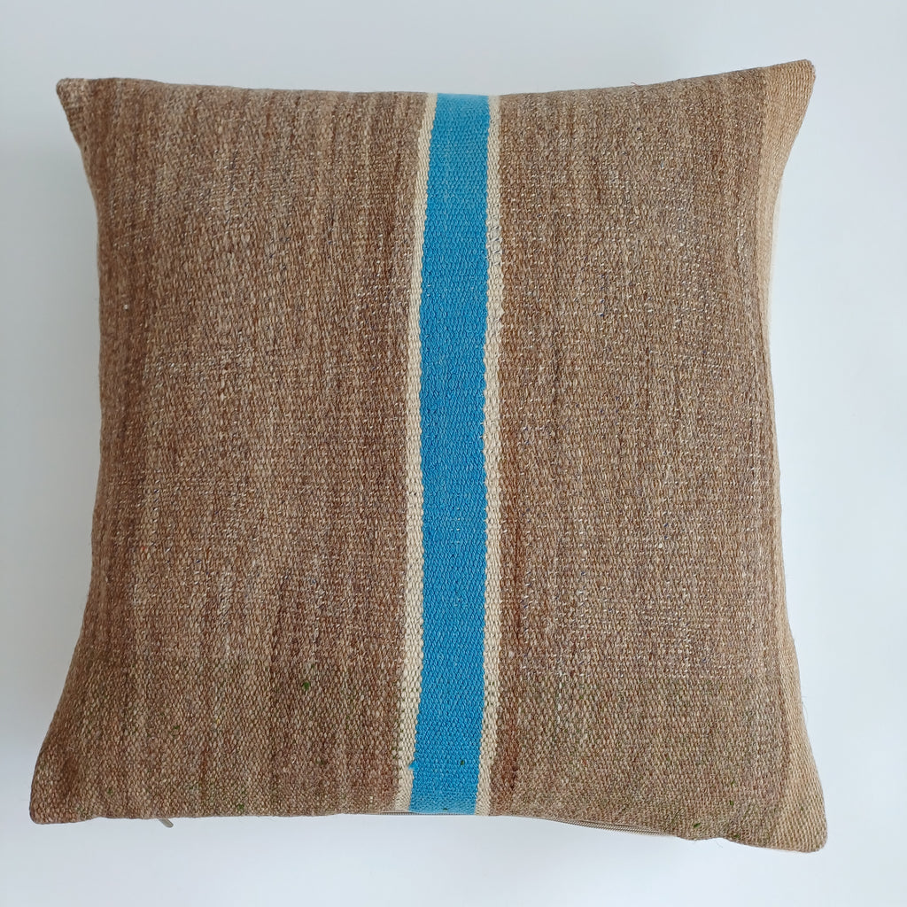 Moroccan Handmade Multicoloured Rug Cushion Cover 20''x20'' / 50x50 CM