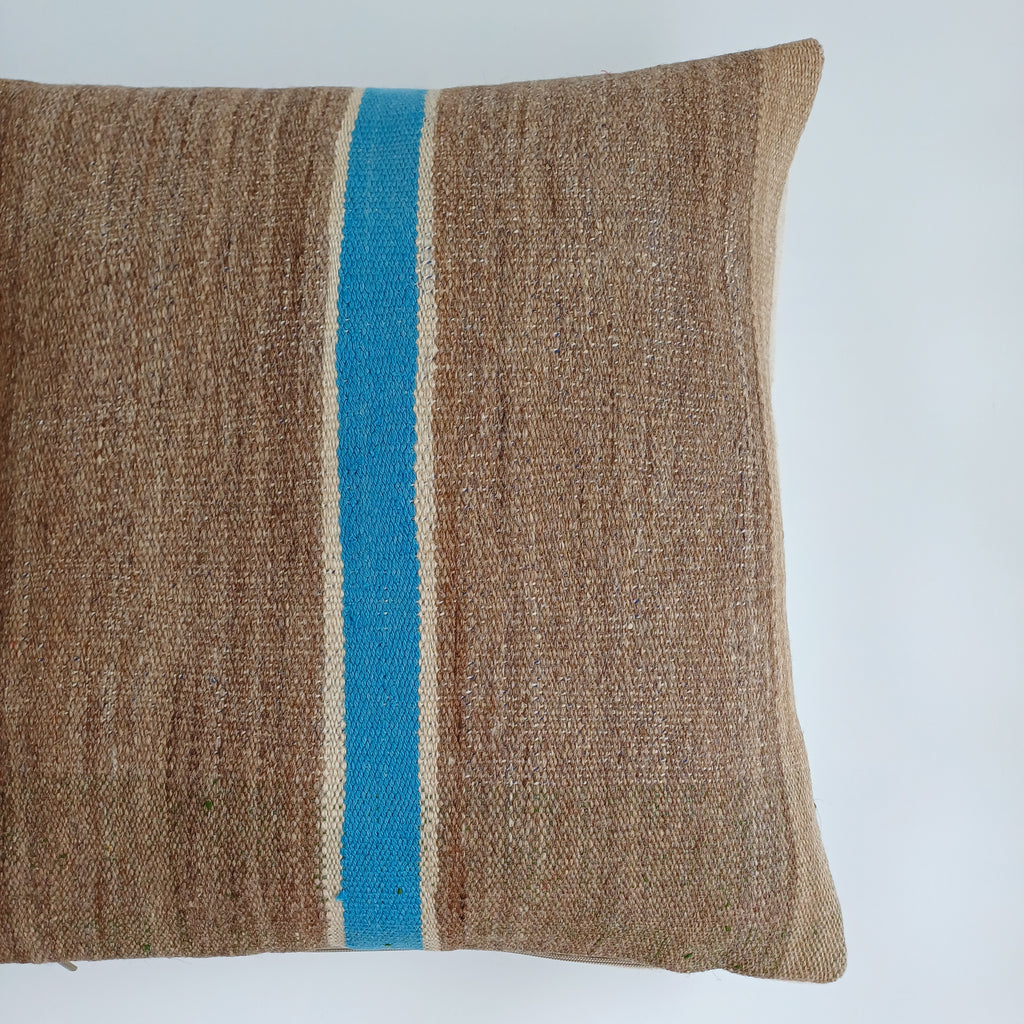 Moroccan Handmade Multicoloured Rug Cushion Cover 20''x20'' / 50x50 CM
