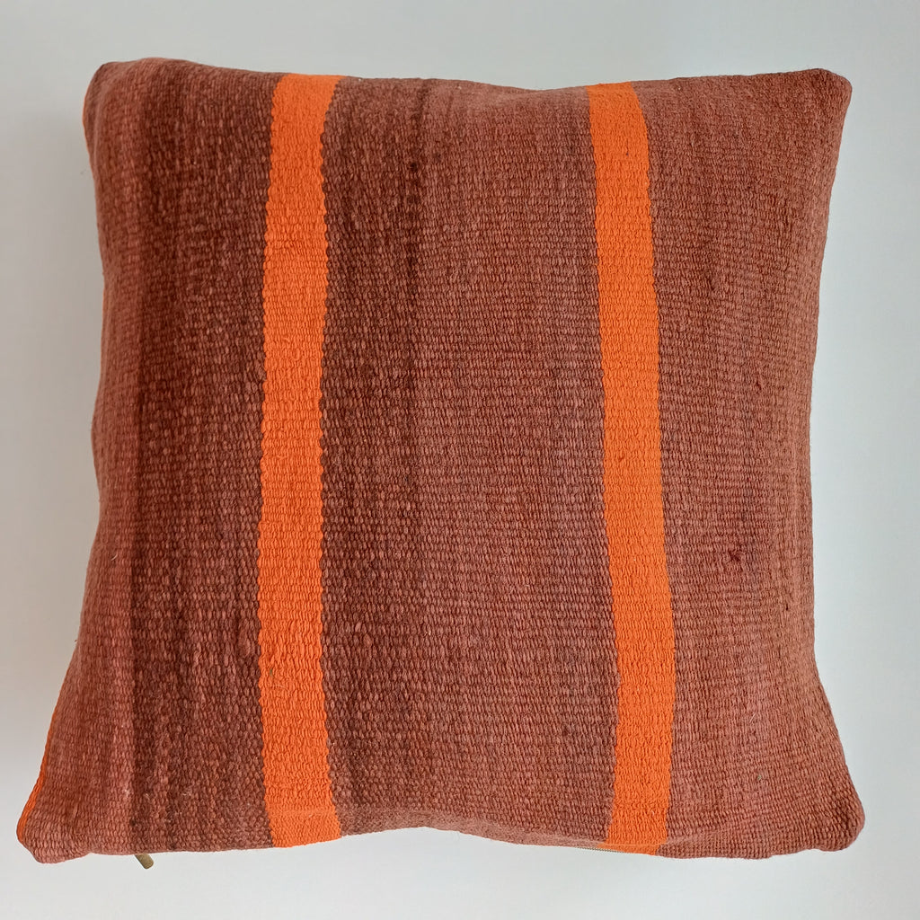 Moroccan Handmade Multicoloured Rug Cushion Cover 20''x20'' / 50x50 CM