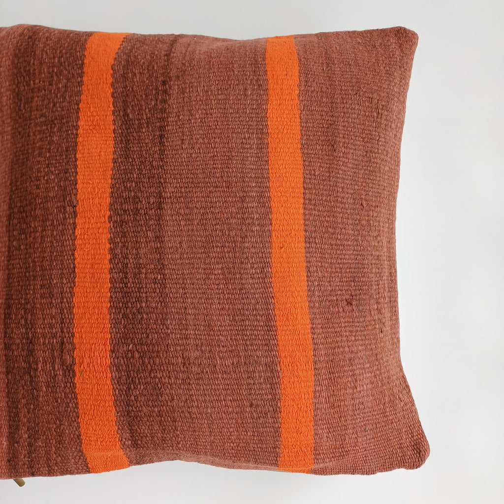 Moroccan Handmade Multicoloured Rug Cushion Cover 20''x20'' / 50x50 CM