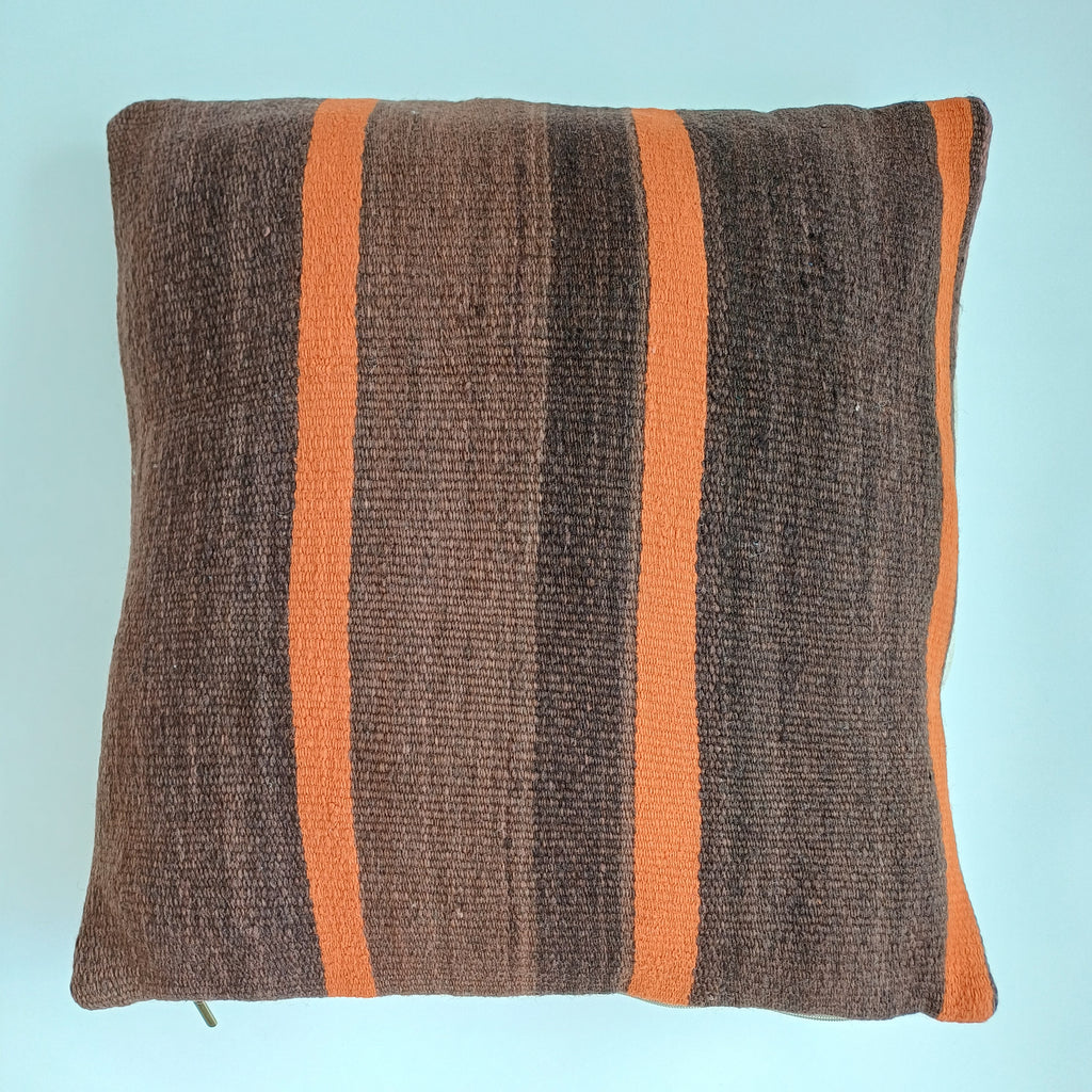 Moroccan Handmade Multicoloured Rug Cushion Cover 20''x20'' / 50x50 CM