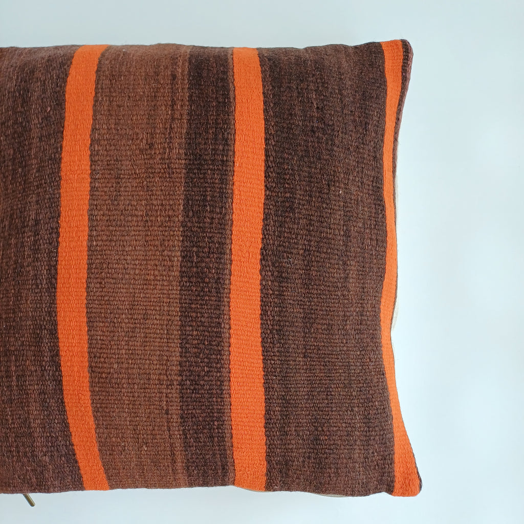 Moroccan Handmade Multicoloured Rug Cushion Cover 20''x20'' / 50x50 CM