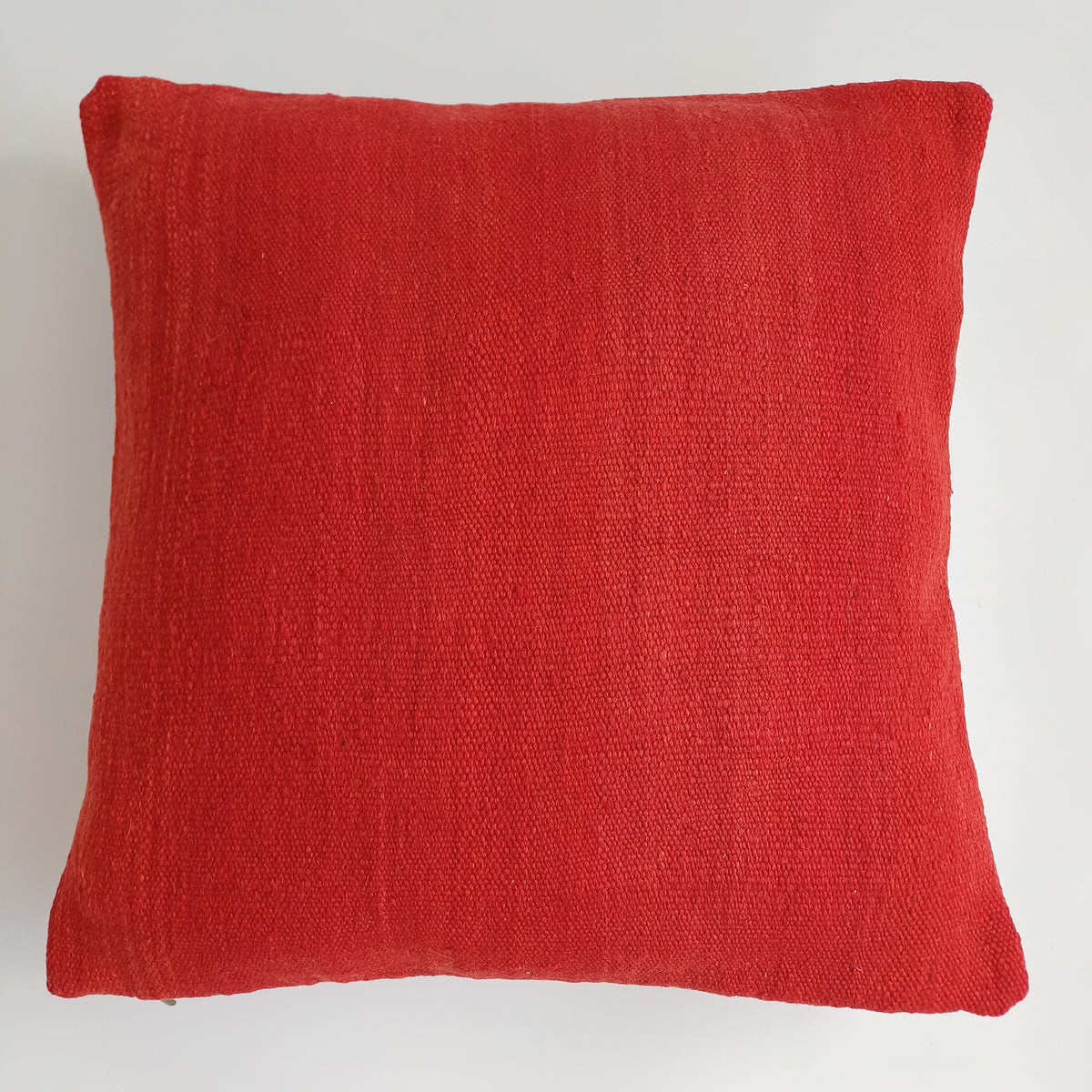 Moroccan Handmade Red Rug Cushion Cover 20''x20'' / 50x50 CM
