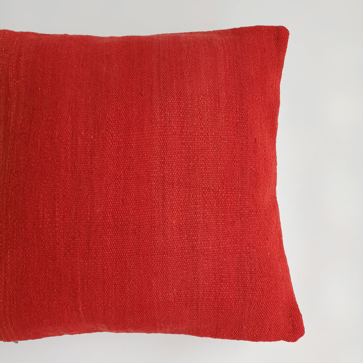Moroccan Handmade Red Rug Cushion Cover 20''x20'' / 50x50 CM
