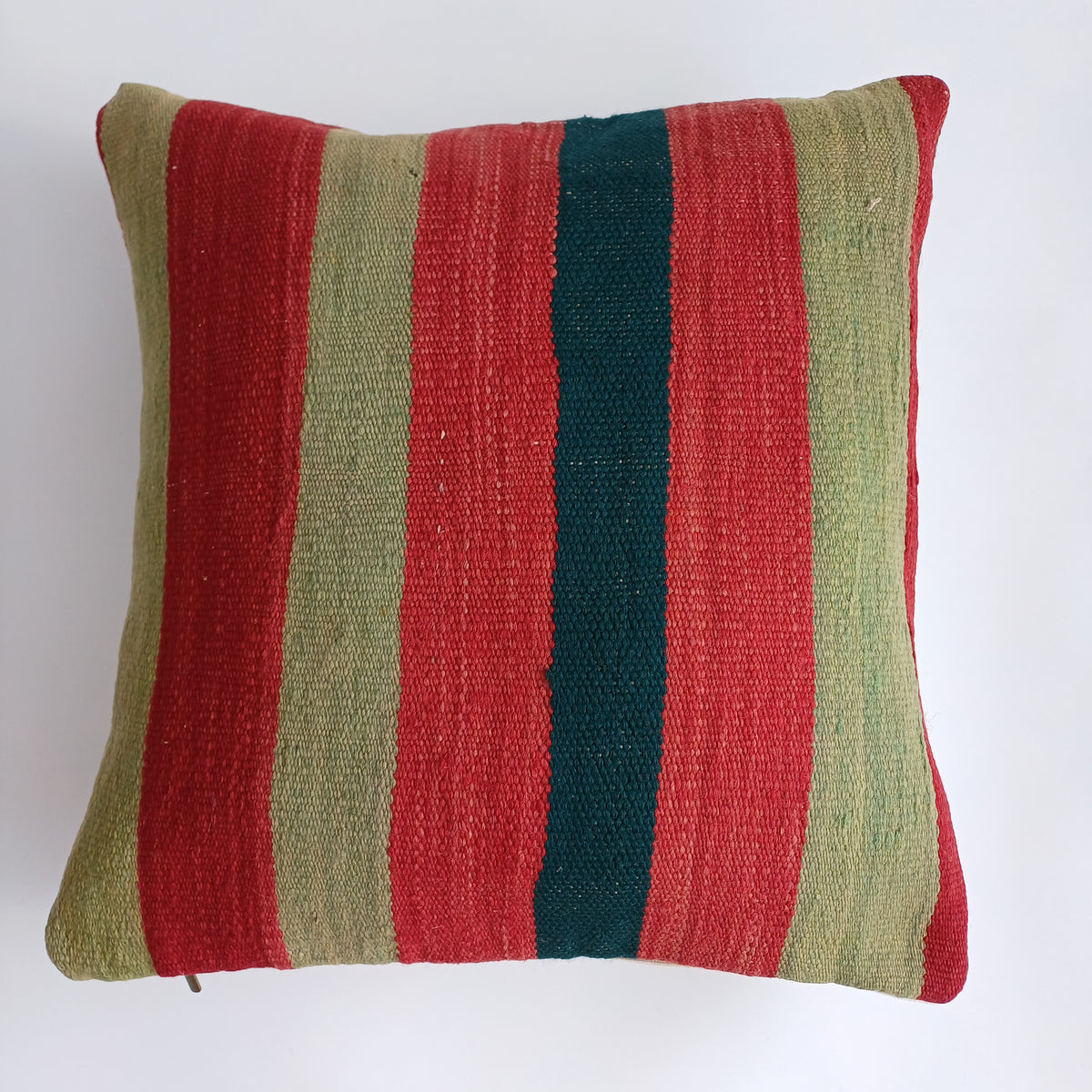 Moroccan Vintage Handmade Multicoloured Rug Cushion Cover 20''x20'' / 50x50 CM