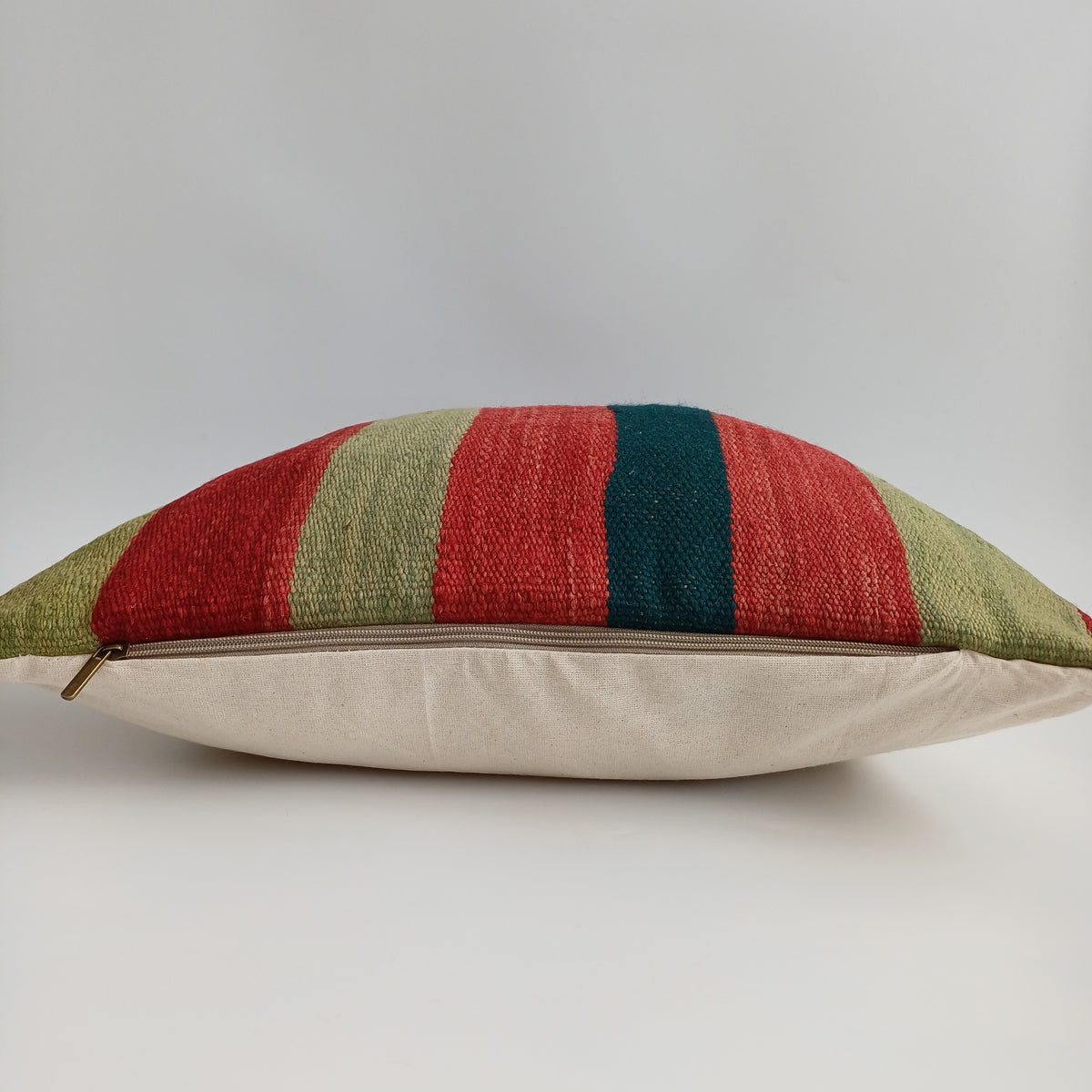 Moroccan Vintage Handmade Multicoloured Rug Cushion Cover 20''x20'' / 50x50 CM