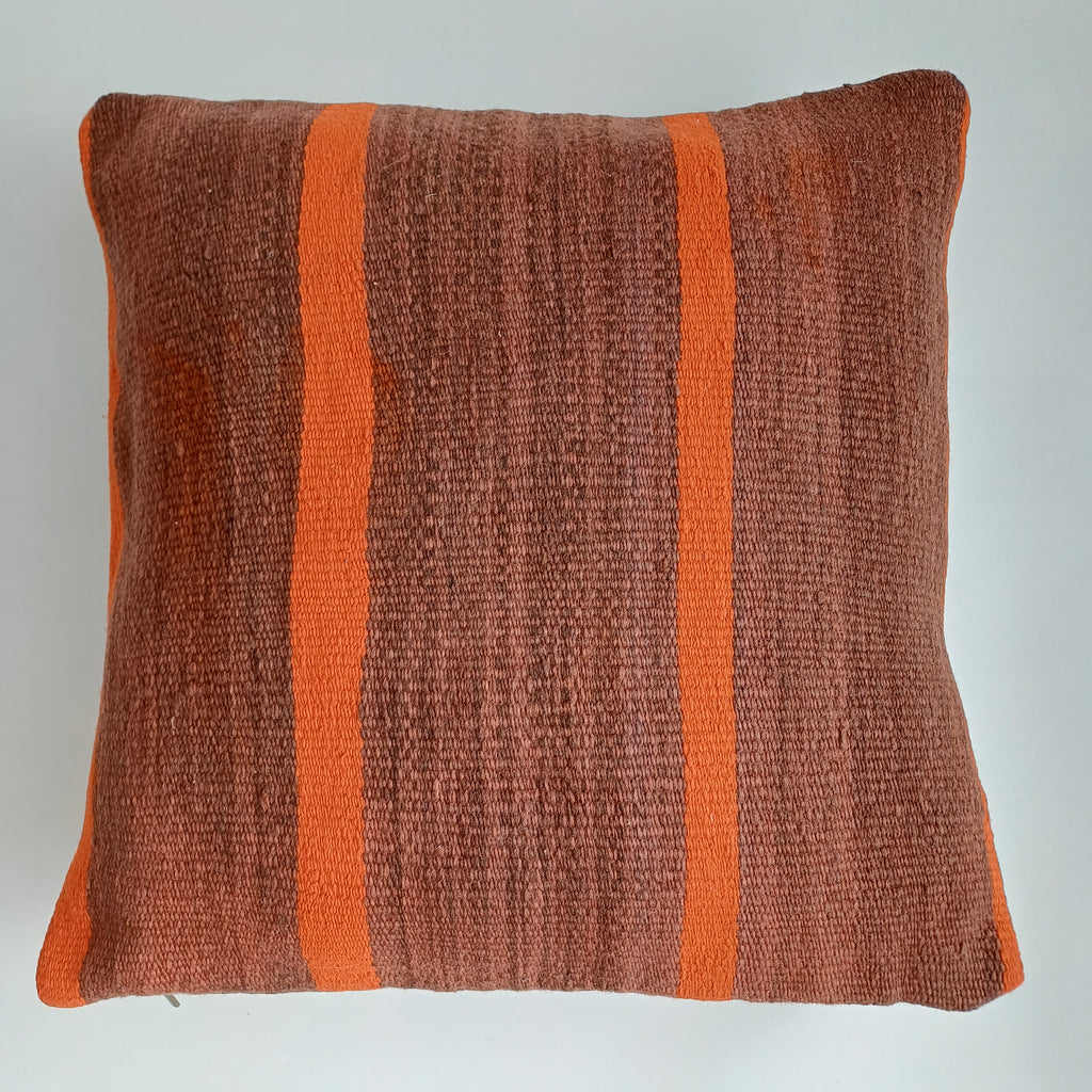 Moroccan Handmade Multicoloured Rug Cushion Cover 20''x20'' / 50x50 CM