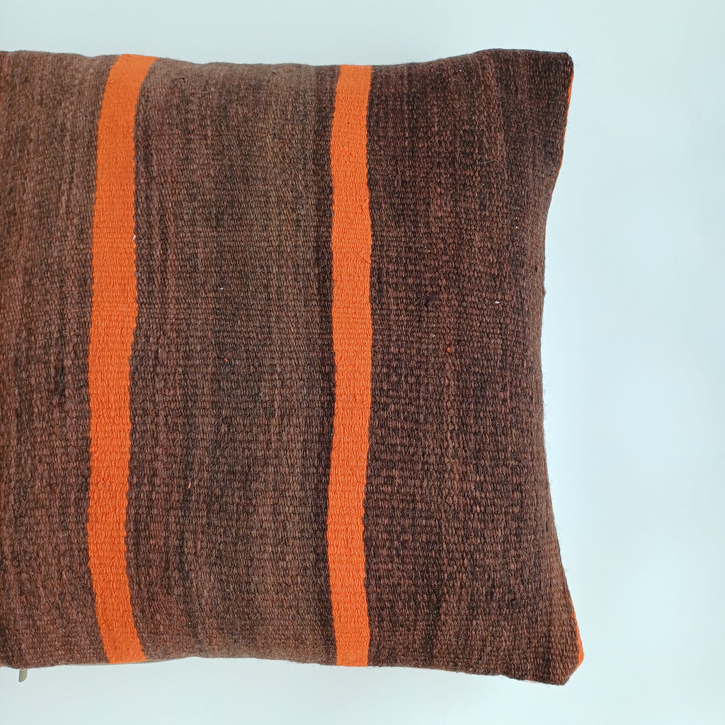 Moroccan Handmade Multicoloured Rug Cushion Cover 20''x20'' / 50x50 CM
