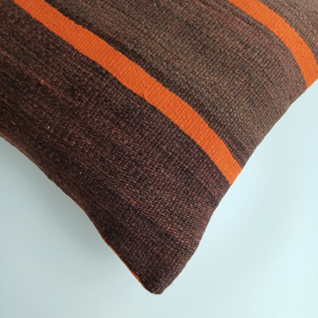 Moroccan Handmade Multicoloured Rug Cushion Cover 20''x20'' / 50x50 CM