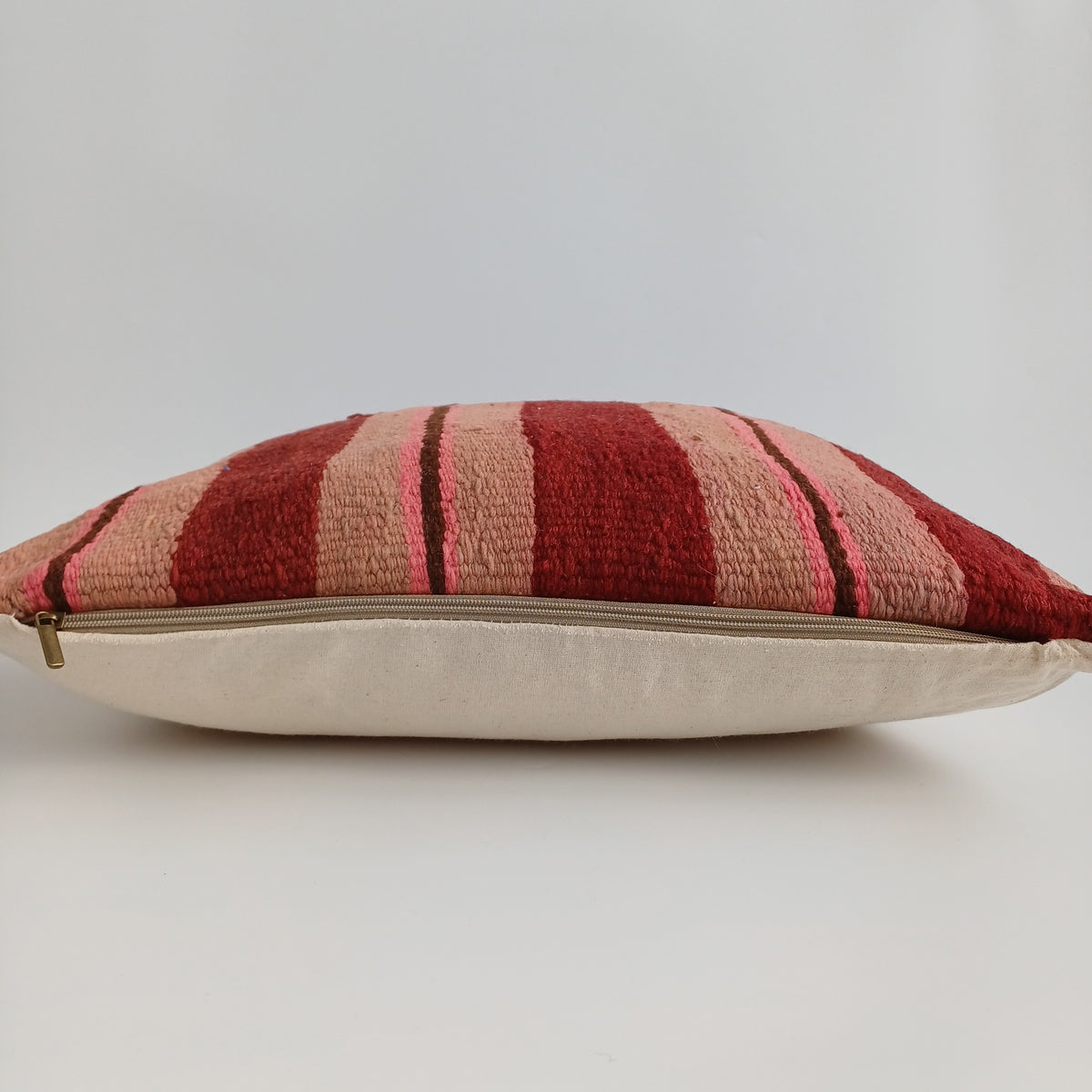 Moroccan Handmade Multicoloured Rug Cushion Cover 20''x20'' / 50x50 CM