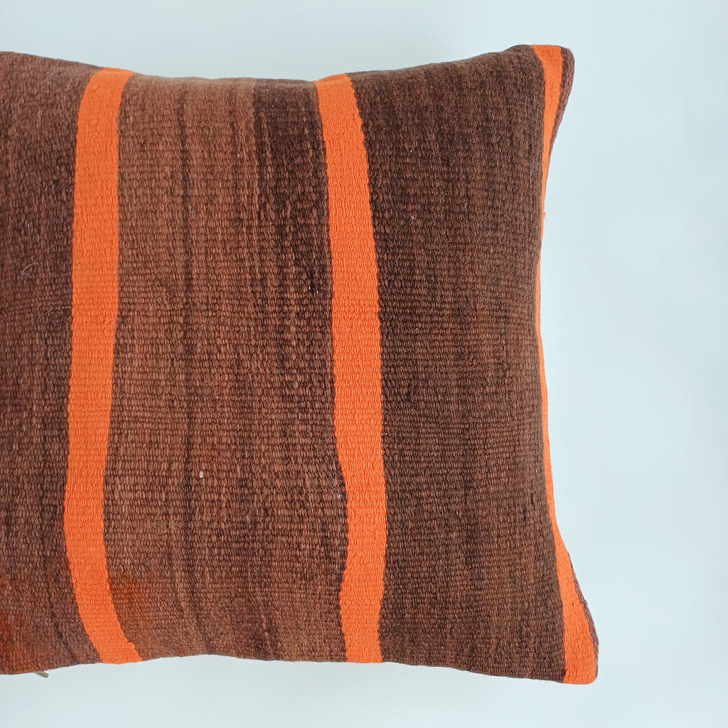 Moroccan Handmade Multicoloured Rug Cushion Cover 20''x20'' / 50x50 CM