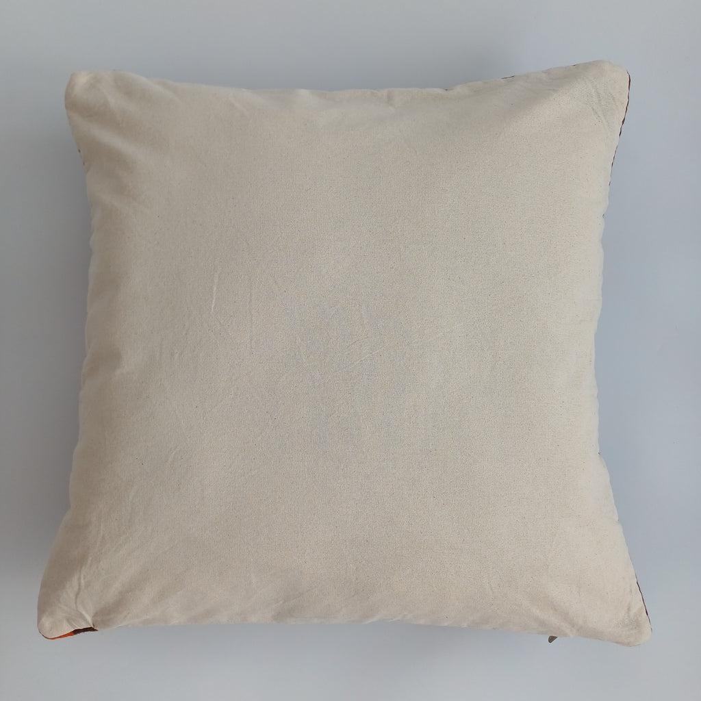 Moroccan Handmade Multicoloured Rug Cushion Cover 20''x20'' / 50x50 CM
